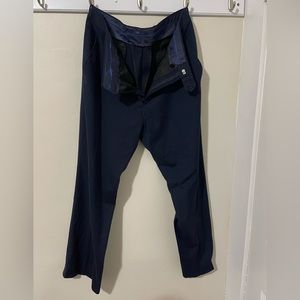 Flat front pants